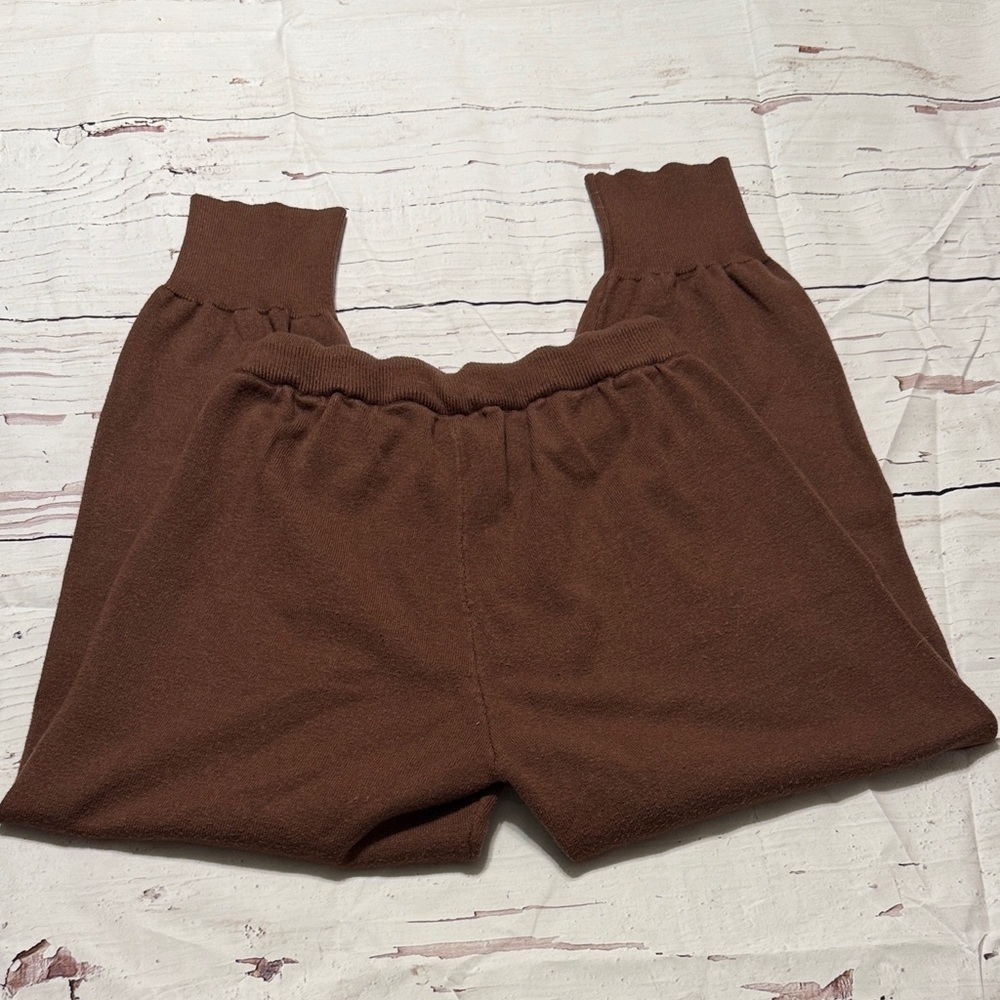 Brown Track Pants for Women - Picture 3 of 5